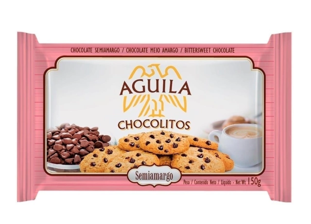 CHOCOLITOS SEMIAMARGO X 150 GR - AGUILA