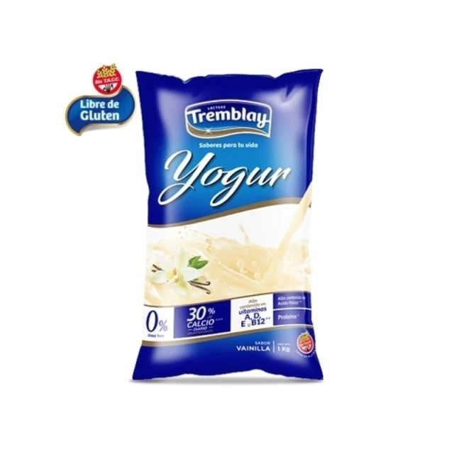 YOGURT ENTERO VAINILLA X 1 LT -TREMBLAY